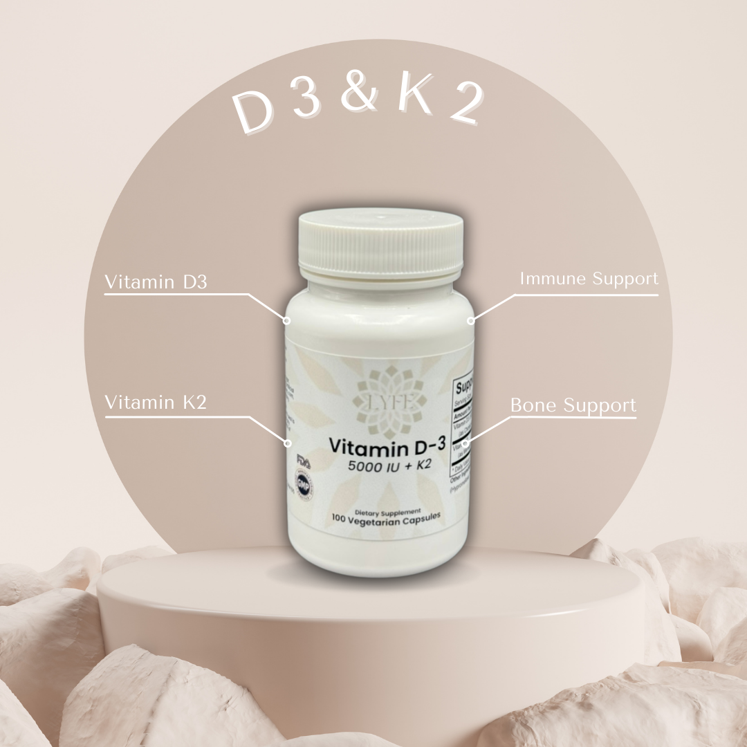 Vitamin D3 5,000 IU + K2