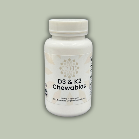 Vitamin D3 & K2 (Chewable)