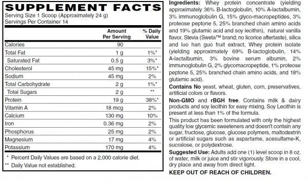 Whey Protein Vanilla