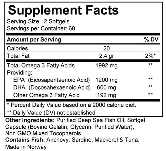 Omega 3 Triple Strength